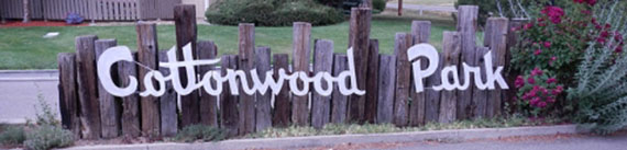 Cottonwood Sign