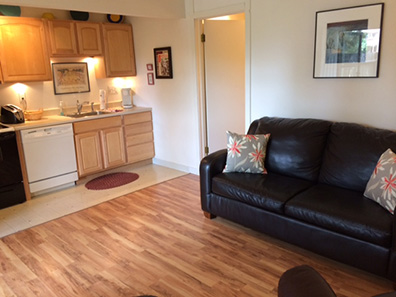 Niwot Rentals Unit 8 Living Room and Kitchen